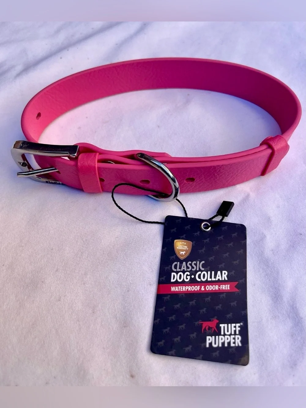 Tuff Pupper Classic Heavy Duty Dog Collar | 10x Stronger Than Leather | 100% Wat